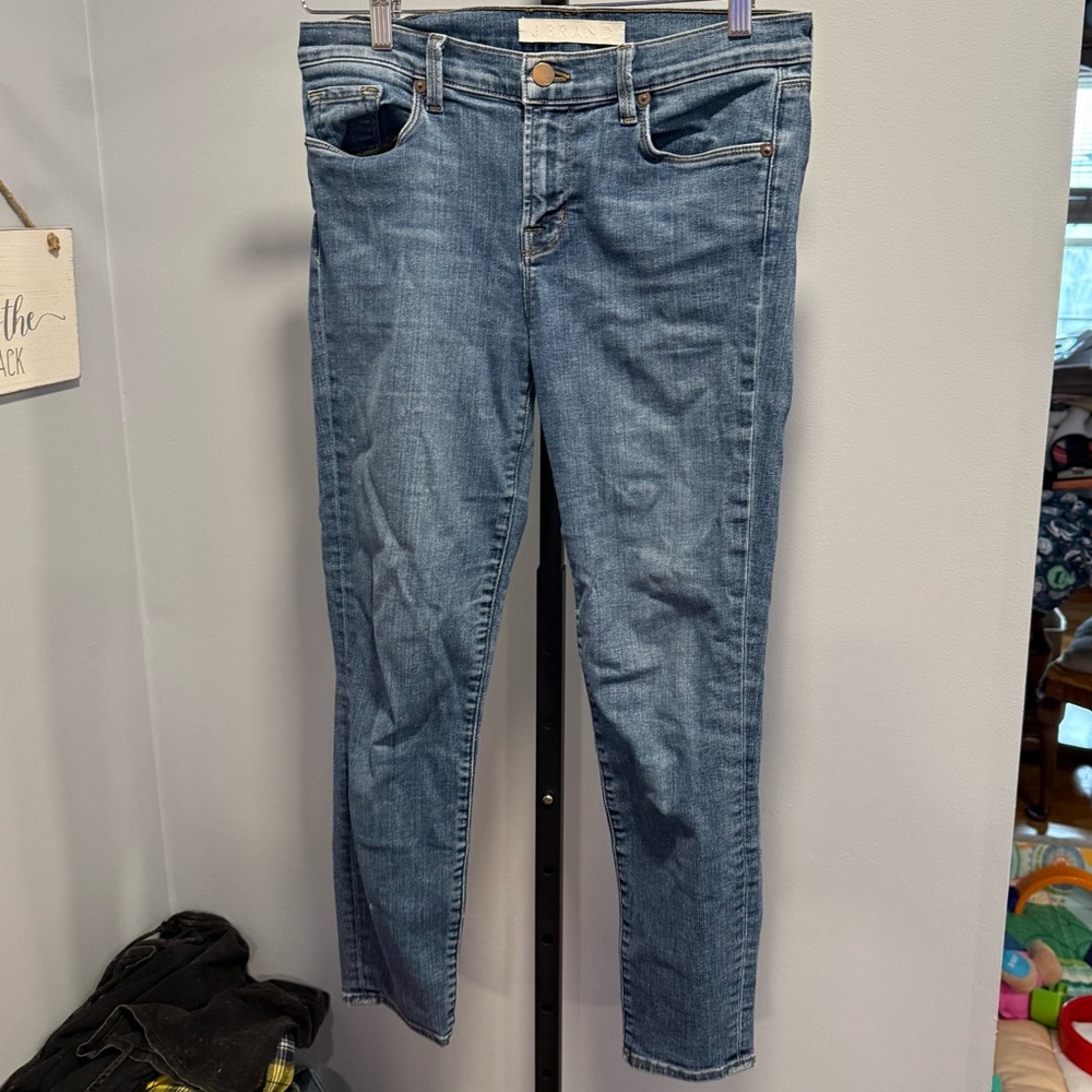 J Brand Capri Light Medium Wash Jeans, size 29